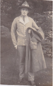 Joseph William THOMAS in hospital uniform during the war